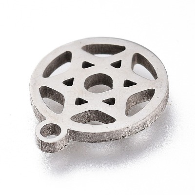 Non-Tarnish 201 Stainless Steel Charms STAS-A047-18P-1