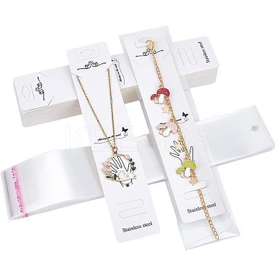 50 Sets Paper Bracelet Display Cards OPP-HY0001-01A-1
