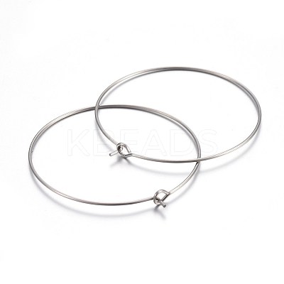 316 Surgical Stainless Steel Wine Glass Charms Rings LS-STAS-L214-01A-1