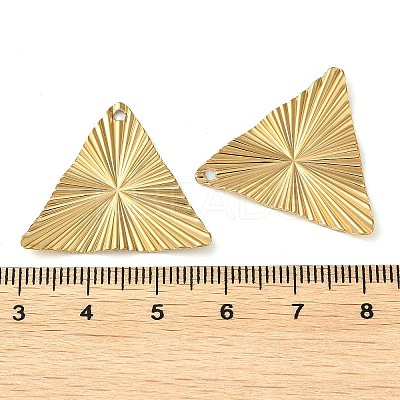 304 Stainless Steel Pendants STAS-Q308-03G-1