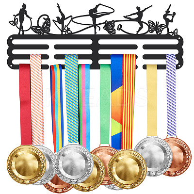 Fashion Iron Medal Hanger Holder Display Wall Rack ODIS-WH0021-269-1