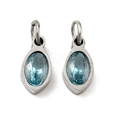 304 Stainless Steel Pendants STAS-D189-04P-1