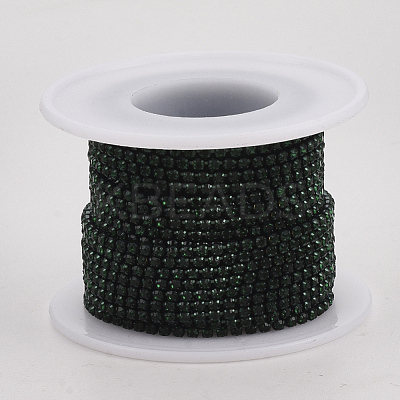Electrophoresis Iron Rhinestone Strass Chains CHC-Q009-SS8.5-B02-1