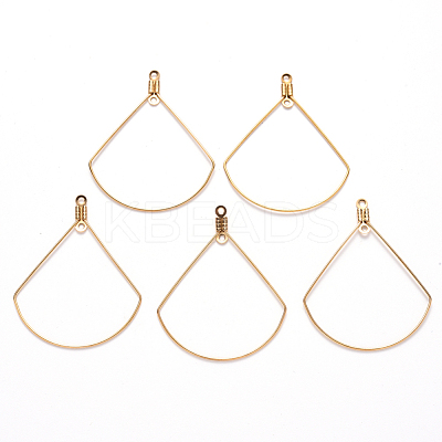 PVD Vacuum Plating 304 Stainless Steel Wire Pendants X-STAS-S103-11G-1