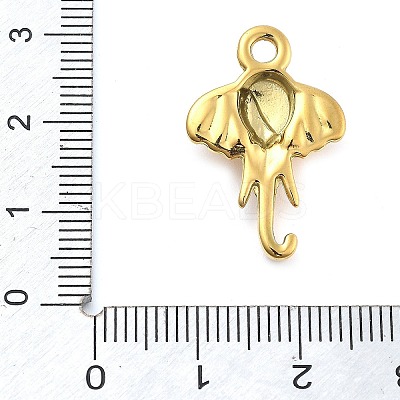 Ion Plating(IP) 304 Stainless Steel Pendants STAS-P379-07B-G-1