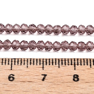 Glass Beads Strands EGLA-A044-T2mm-D07-1