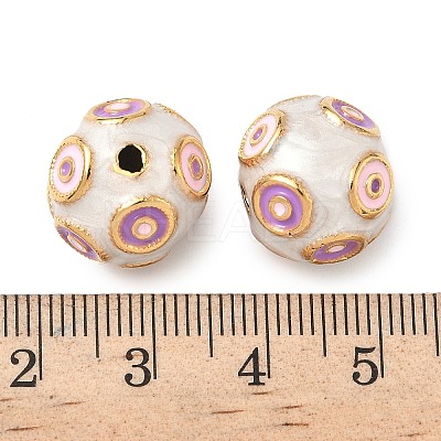 304 Stainless Steel Enamel Beads STAS-L026-03G-02-1