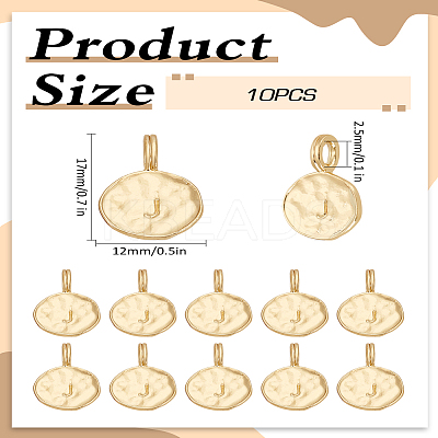 10Pcs Alloy Pendants FIND-LP0003-36J-1