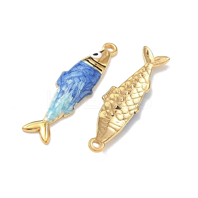 304 Stainless Steel Enamel Pendants STAS-K295-58A-G-1