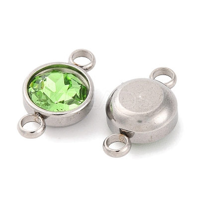 K9 Glass Connector Charms GLAA-G017-P13-1