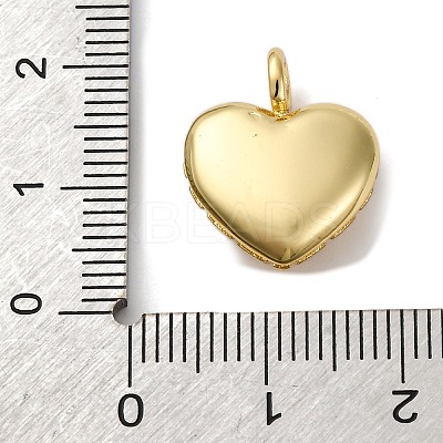Brass Micro Pave Cubic Zirconia Pendants KK-P308-06G-1