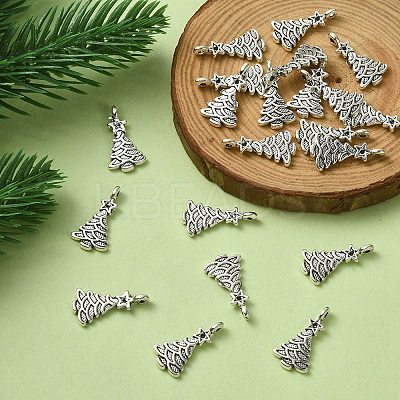 Tibetan Style Alloy Pendants TIBEP-YW0001-57-1