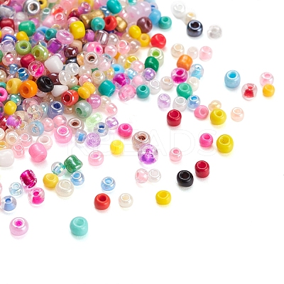 12 Style 12/0 Glass Seed Beads SEED-YW0001-49D-1