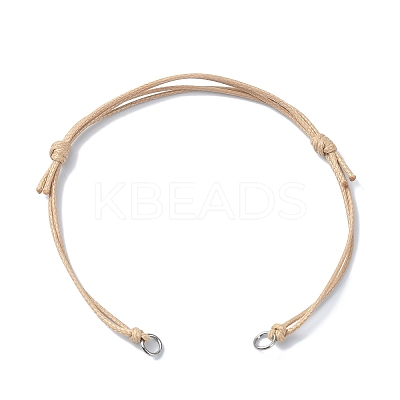 Adjustable Eco-Friendly Korean Waxed Polyester Cord Bracelet Making AJEW-JB01195-02-1