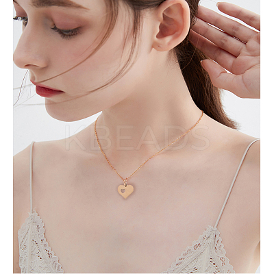 20Pcs 2 Colors 304 Stainless Steel Pendants STAS-CJ0001-154-1