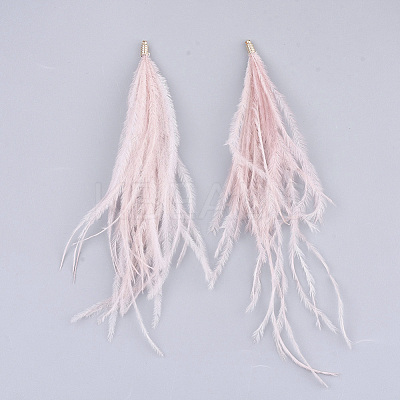 Ostrich Feather Tassel Big Pendant Decorations FIND-S302-08D-1