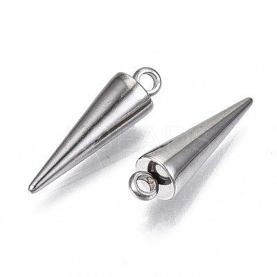 Tarnish Resistant 201 Stainless Steel Pendants STAS-S117-002C-01-1