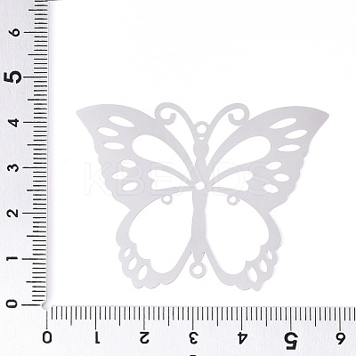 201 Stainless Steel Butterfly Chandelier Component Links STAS-N103-195P-1