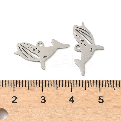 201 Stainless Steel Pendants STAS-P428-04A-P-1