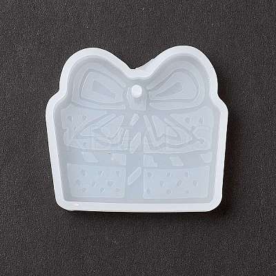 Christmas Theme DIY Gift Box Pendant Silicone Molds LS-DIY-K054-05-1