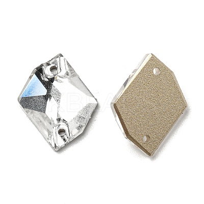 Irregular Rhombus Sew on Rhinestone RGLA-G019-01G-1