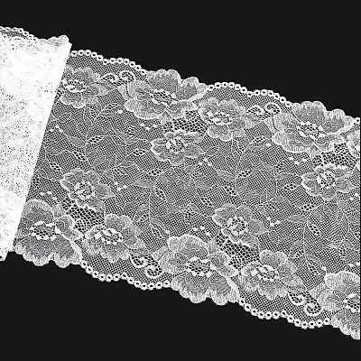 Polyester Lace Trim Ribbon OCOR-WH20006-33A-1