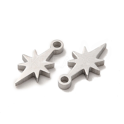 Non-Tarnish 304 Stainless Steel Charms STAS-F292-04P-1