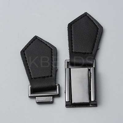 PU Leather Buckles FIND-WH0129-62B-1
