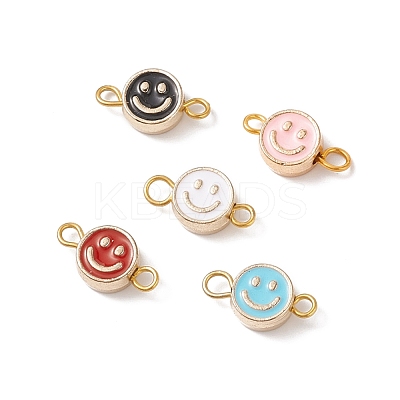Alloy Enamel Connector Charm PALLOY-JF01877-1
