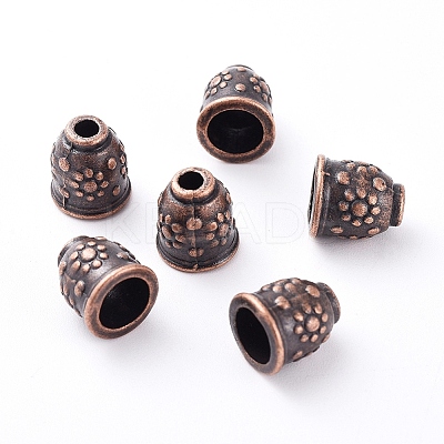 Apetalous Alloy Cord End Caps LS-TIBEB-0672-R-NR-1