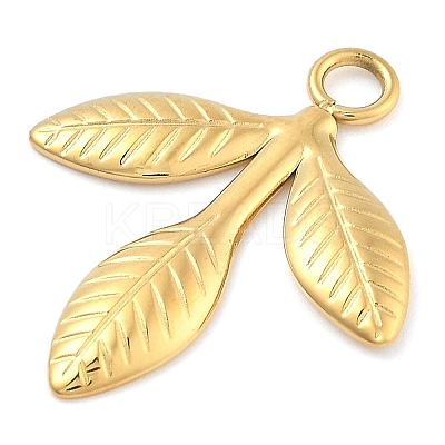 Ion Plating(IP) 304 Stainless Steel Pendants STAS-P379-05E-G-1