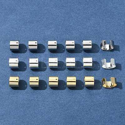 30Pcs 3 Colors 304 Stainless Steel Ear Cuff Findings STAS-FS0001-60-1
