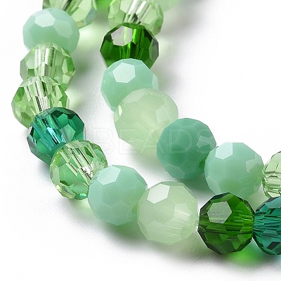 Glass Beads Strands GLAA-E036-09F-1