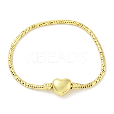 Brass European Style Bracelets for Jewelry Making BJEW-S158-17G-1