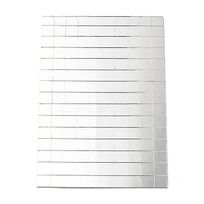 (Defective Closeout Sale: Broken Corner) Self Adhesive Glass Cabochons DIY-XCP0002-77-1
