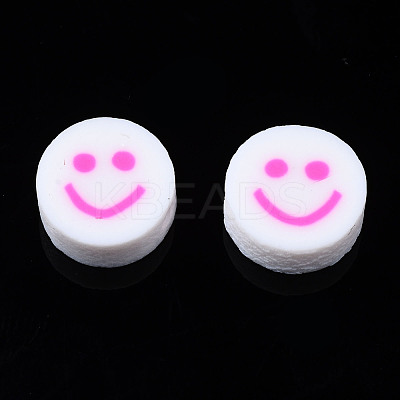 Handmade Polymer Clay Beads X-CLAY-N008-040F-1