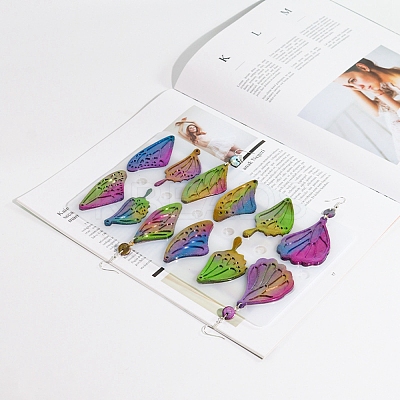 DIY Butterfly Wing & Round Pendant Silicone Molds LS-SIMO-B004-01-1