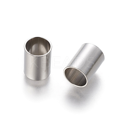 Tarnish Resistant 304 Stainless Steel Tube Beads STAS-G192-21P-1