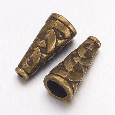 Tibetan Style Alloy Bead Cone LS-TIBEB-00821-AB-NR-1