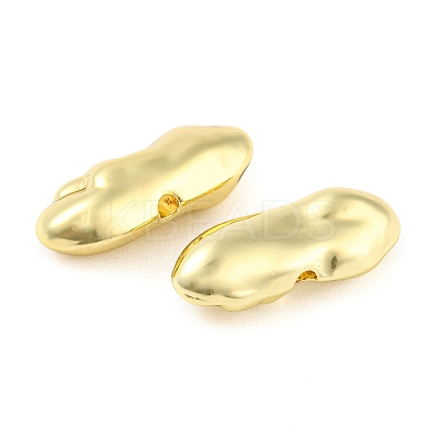 Rack Plating Alloy Beads PALLOY-D023-26G-1