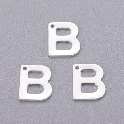 201 Stainless Steel Charms STAS-L232-007B-1