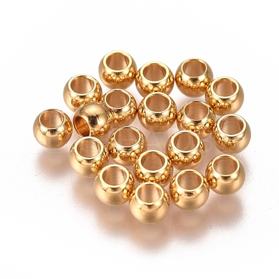 201 Stainless Steel Spacer Beads STAS-I137-01H-G-1
