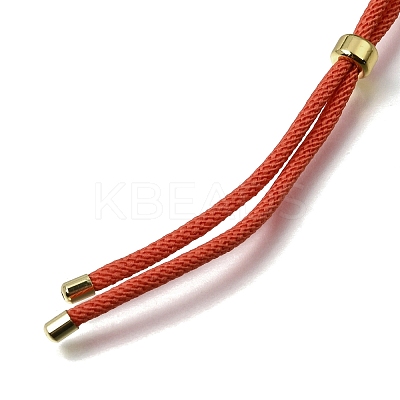 2.5MM Adjustable Braided Nylon Cords Necklace Making FB-CBAA152-02G-38-1