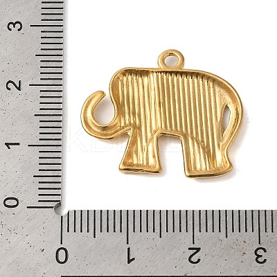 Ion Plating(IP) 304 Stainless Steel Pendants STAS-N103-18G-1