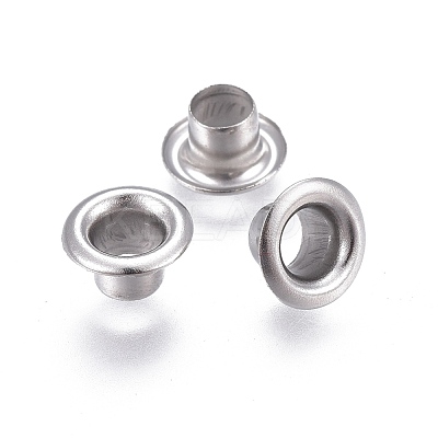 Tarnish Resistant European Style 201 Stainless Steel Eyelet Core STAS-L226-001P-1