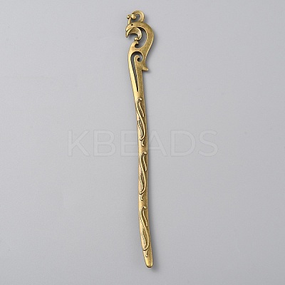 Alloy Phoenix Hair Sticks LS-MRMJ-WH0077-100L-AB-1