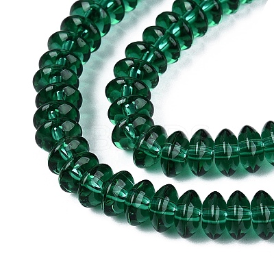 Transparent Glass Beads Strands GLAA-Q113-02A-A09-1