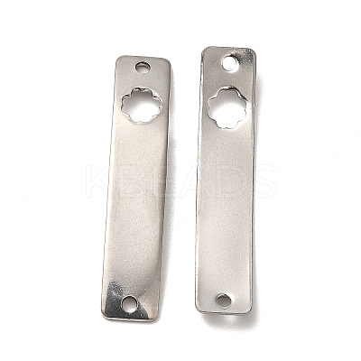 Tarnish Resistant 201 Stainless Steel Connector Charms STAS-D244-32P-C-1