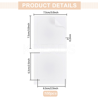 Wine Blank Adhesive Label DIY-WH0349-387B-02-1