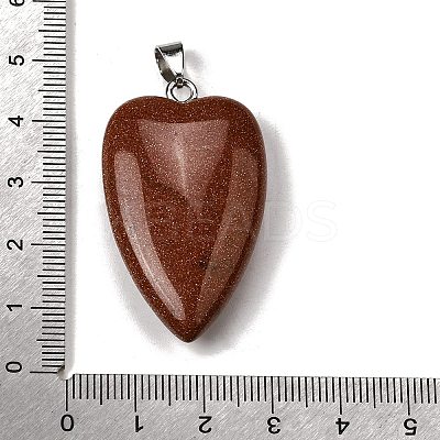Synthetic Goldstone Pendants G-F820-04P-05-1